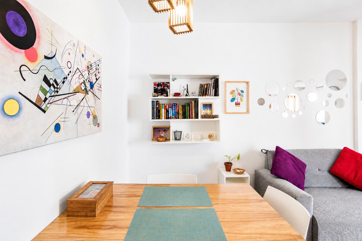 Departamento de 2 ambientes amoblado en Villa Crespo