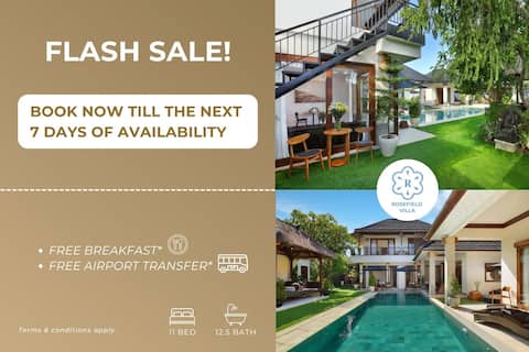 Modern Paradise 11 BEDR Villa/Prime Location/Beach