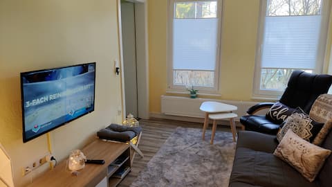 Apartment for 2 people, garden/ bike rental