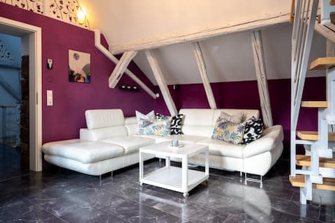 Top floor apartment/air conditioning near Europa Park