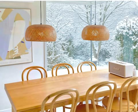 Snowy landscape, window view, New Year's Eve 200 sq. ft. Jamsil 40 minutes
Private villa [Chay's]