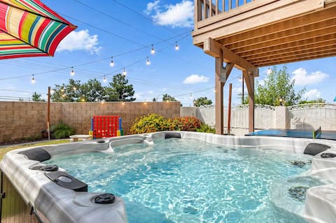 Hot Tub |Backyard|Arcades|Pool Table|BBQ|Ping Pong