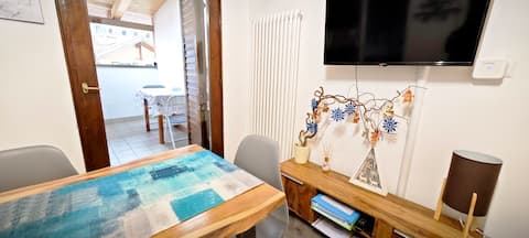 Attic with 2 bedrooms in Ziano Di Fiemme