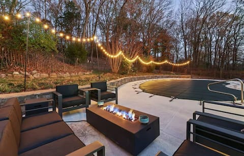 Amazing home + swimming pool 25 min from Nashville