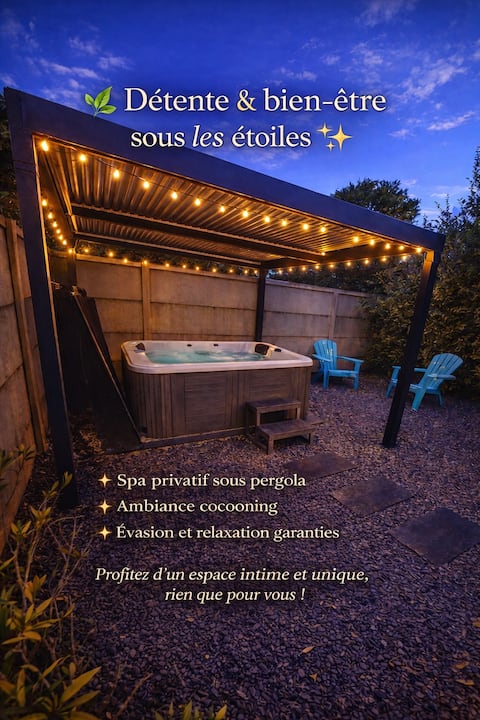 Wellness getaway: Jacuzzi, Sauna and Sun