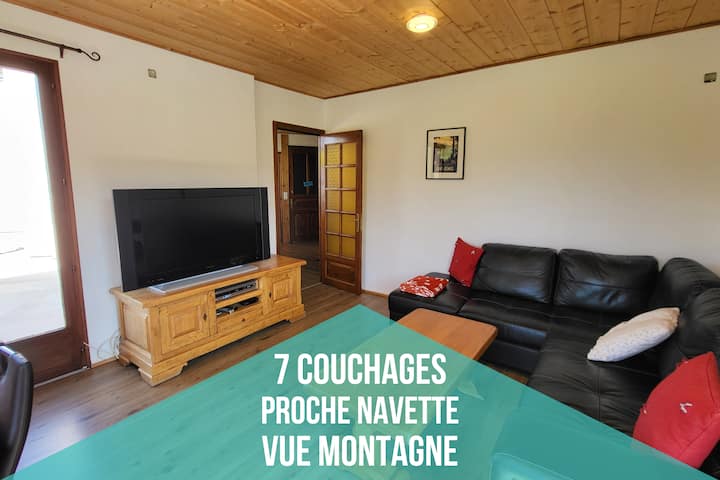 Le Balcon D'odeillo: Spacieux, Terrasse, Soleil - Font-Romeu-Odeillo-Via
