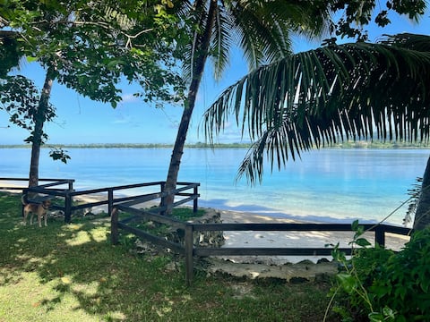 Stunning Beachfront Retreat On Lapita Beach