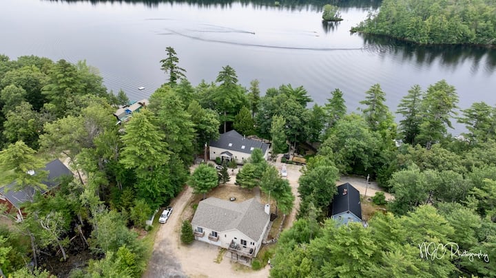 Maine Waterfront + Mountain Compound Sleeps 50! - Bridgton, ME