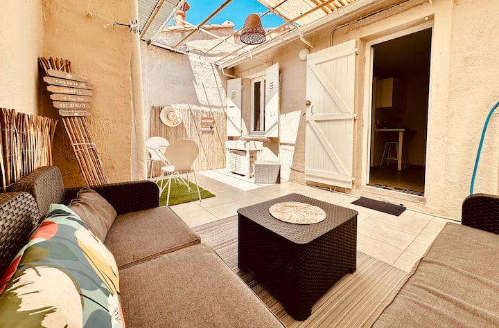 Location Saisonnière Maisonnette Avec Terrasse - Toulon