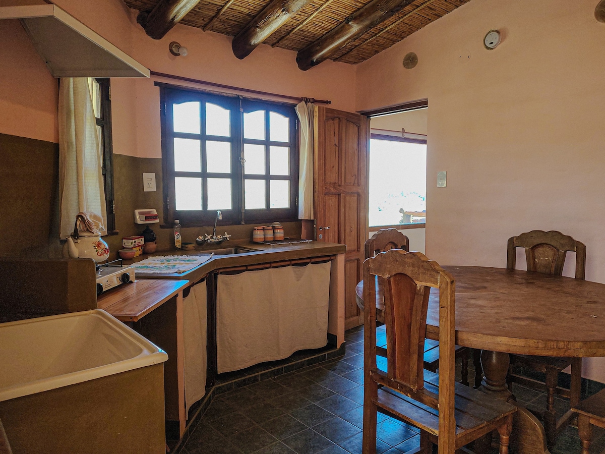 Top Airbnb: Apartment near downtown. Panoramic view in Tilcara