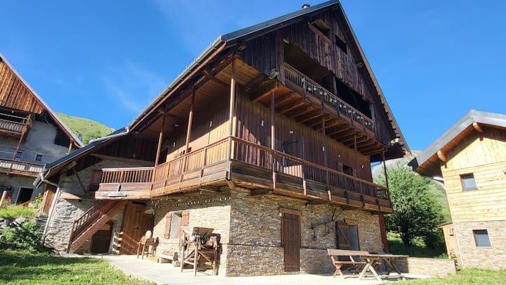 Appartement Dans Chalet Traditionnel Chaleureux - Saint-Jean-d'Arves