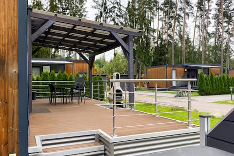 mobile home with sauna and whirlpool (WA 104)
