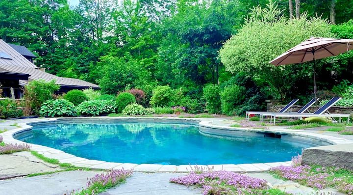 Stylish, Modern Barn With Chefs Kitchen, Heated Pool, Privacy - Woodstock, NY