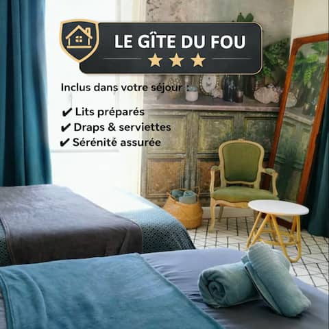 Propriété Airbnb réussie: the gîte du fou cottage 8 pers 13mn puy du fou à Les Epesses