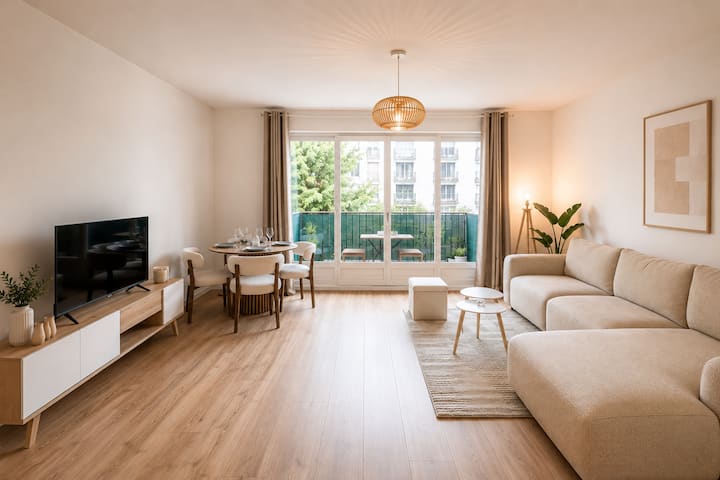 Sparkling New Flat Fully Equipped - Boulogne-Billancourt
