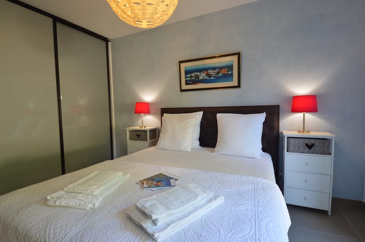 F365 Appartement Climatisé Avec Jardin - Saint-Tropez