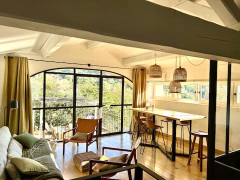 Loft in Provence: Quiet, View and Perched Garden