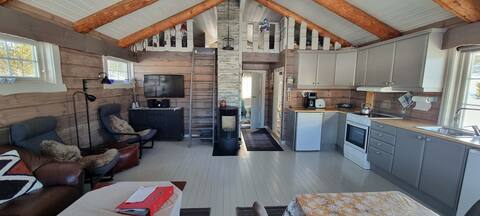 602. Cottage by fishing waters. Bathing possibilities. Dog ok