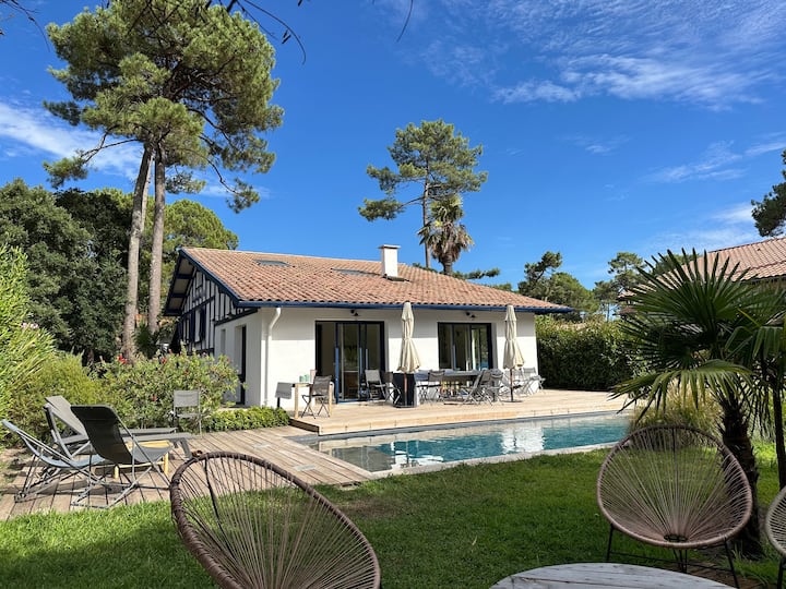 Hossegor/capbreton: Villa Piscine 14 Personnes - Hossegor