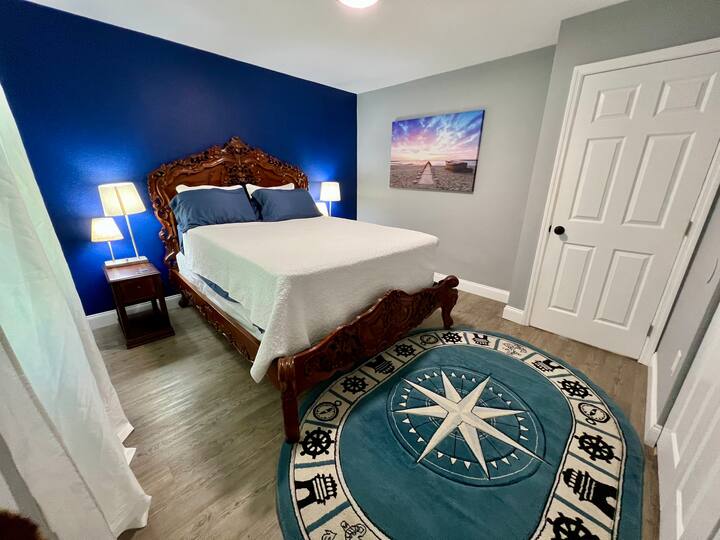 Master bedroom Nautical suite!
