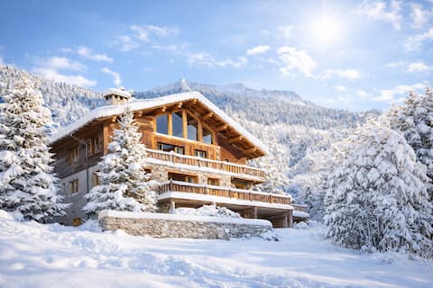 Chalet Ruitor, 500 m2 luxury chalet full of character