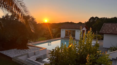 Basque Country - T3 apartment 5*- Heated swimming pool summer