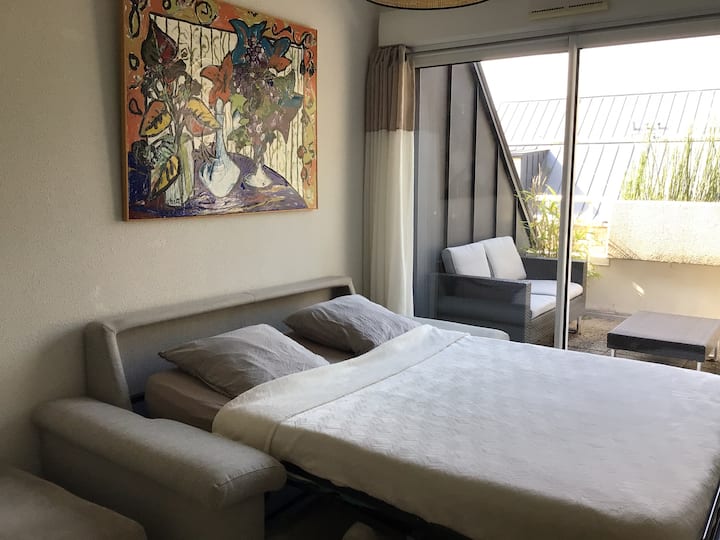 Sehemu ya chumba cha kulala