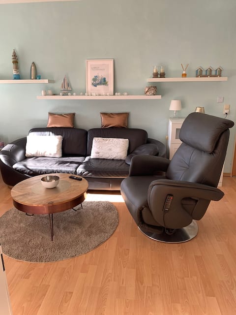 Top Airbnb: Travemünde Priwall, 2 rooms, komfortable, Terrace in Lübeck