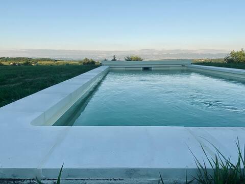 Ardèche - Villa with Pool - Panoramic View