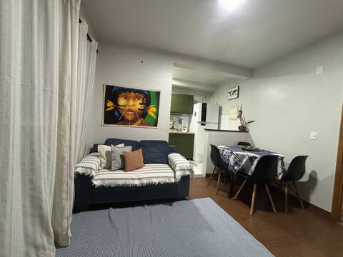 Comfortable apto, region of the black tip