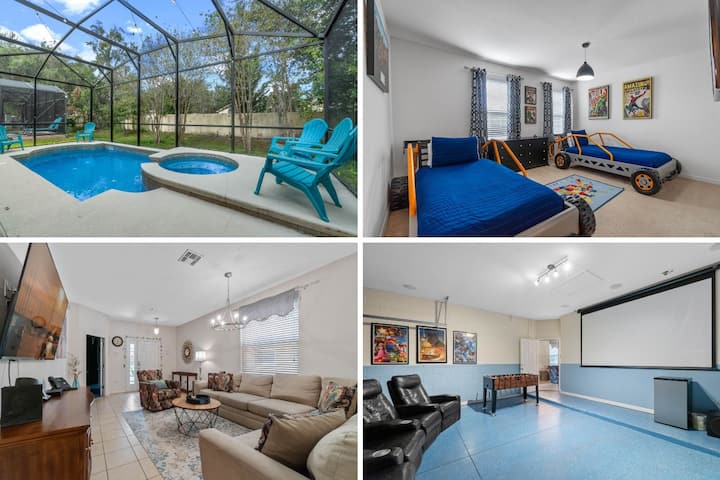 Veranda Palms Villa: Private Pool & Jacuzzi - Kissimmee