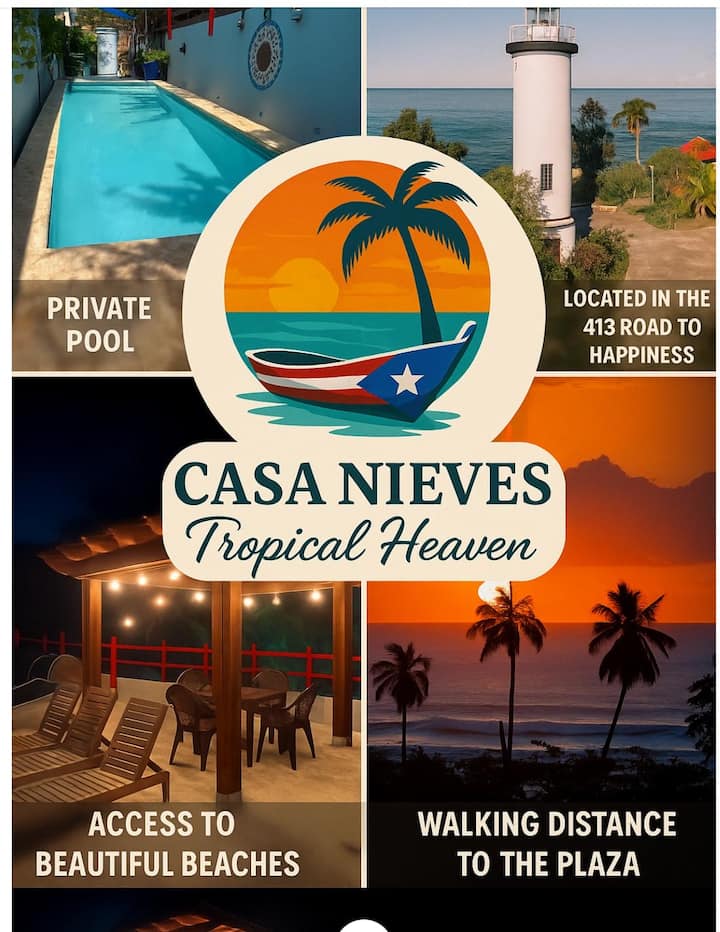 Nieves Tropical Haven - Rincón