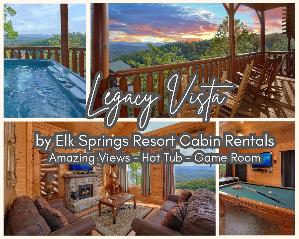 Legacy Vista: 180 degree Views, Theater, Hot Tub