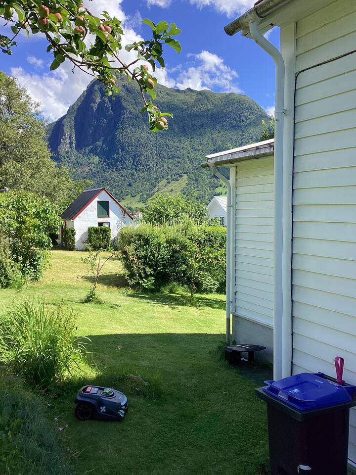 Malmangernuten I bakgrunnen