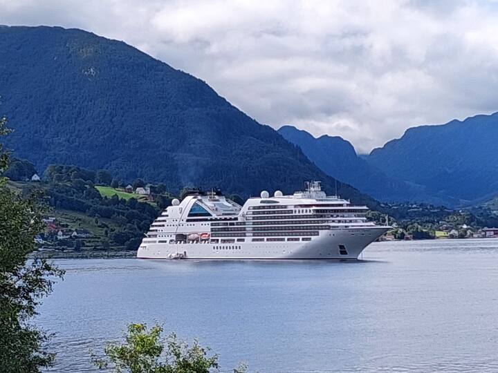 Utsikt fra terrassen