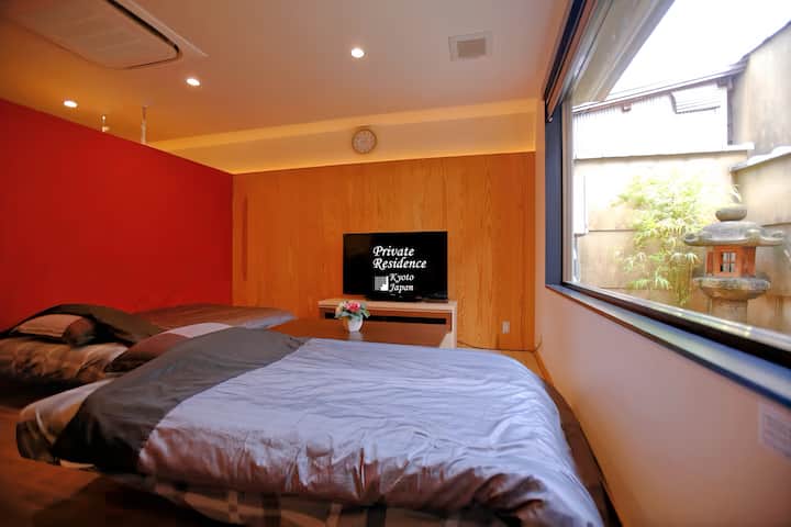 Big Room In Gion With A Private Japanese Garden - Kioto