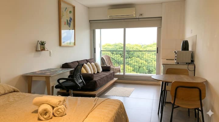 Kitnet com vaga de garagem em Chacarita