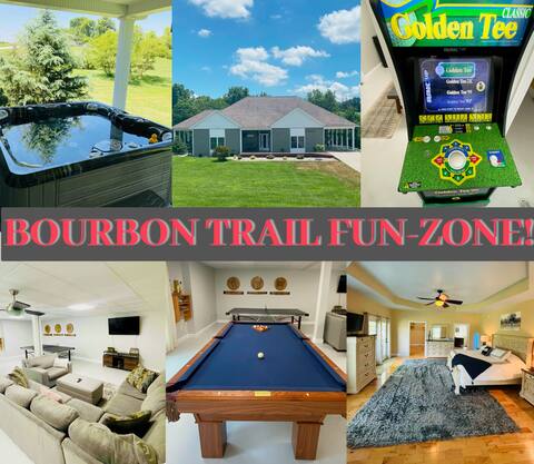 Locally Owned BRBN FunZONE! Hottub!GameRm!BigYard!