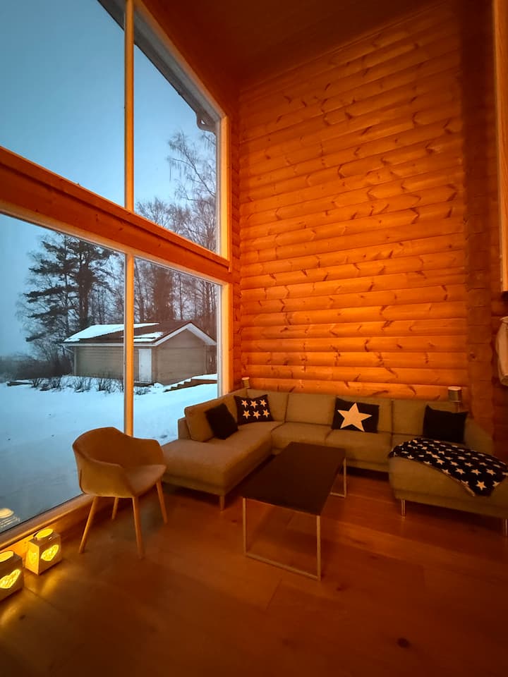 Modern Chalet-sauna With Lake View! - Hauho