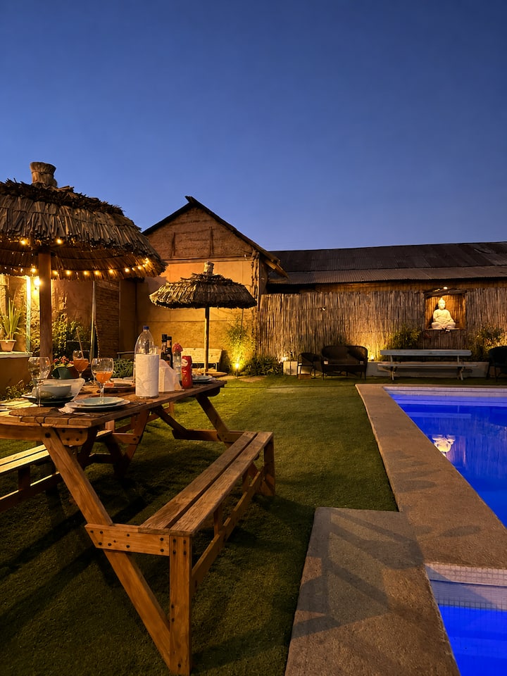Cabaña Los Tíos 5 · Piscina En Vicuña - Vicuña