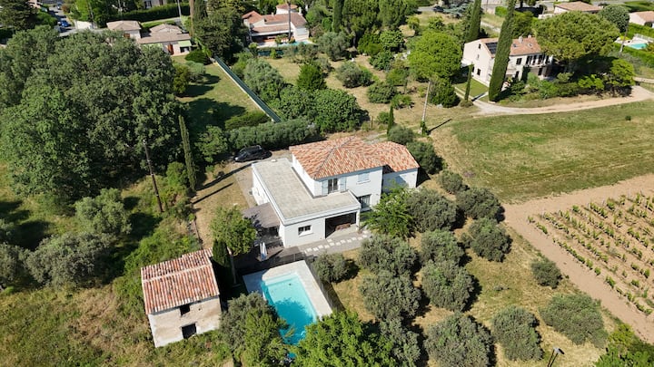Villa De Vacances Climatisée Avec Piscine Privée - Les Arcs