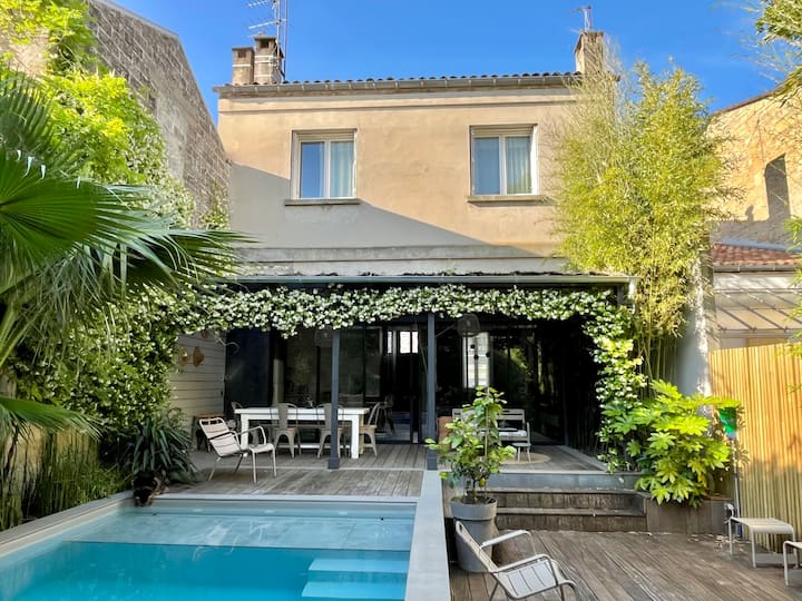 Maison Familiale Bdx Centre 200m2 Jardin + Piscine - Burdeos
