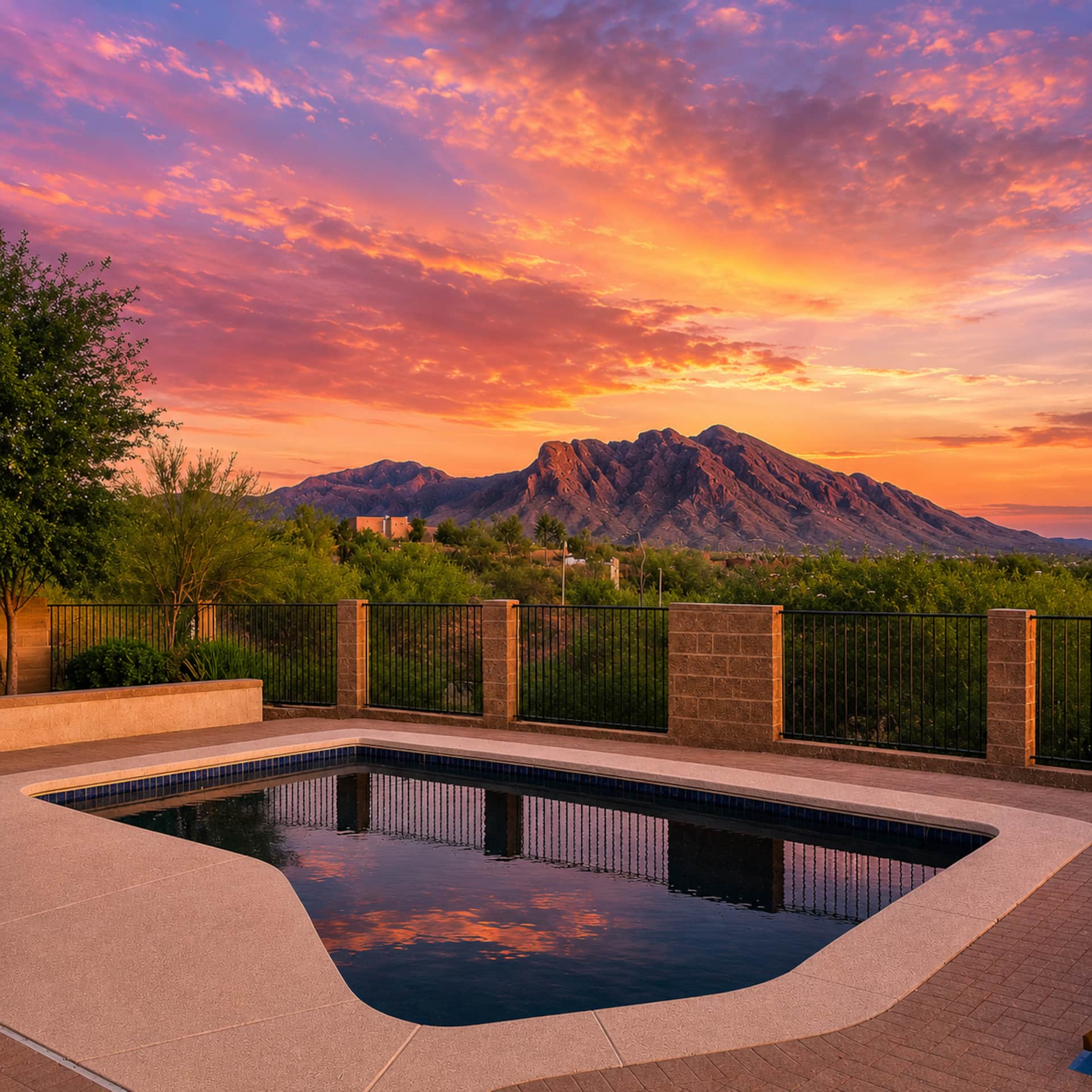 Spacious Desert Oasis w/ Amazing Views-Bourbondale