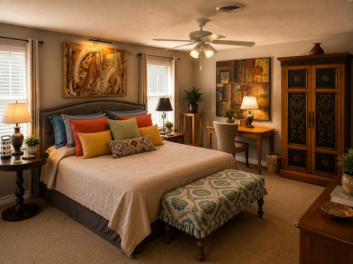 4-king Bed 1 Br | Wi-fi | Historical District - 達拉斯