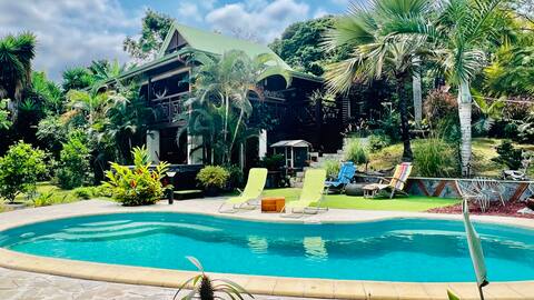 Villa coup de coeur in tropical garden