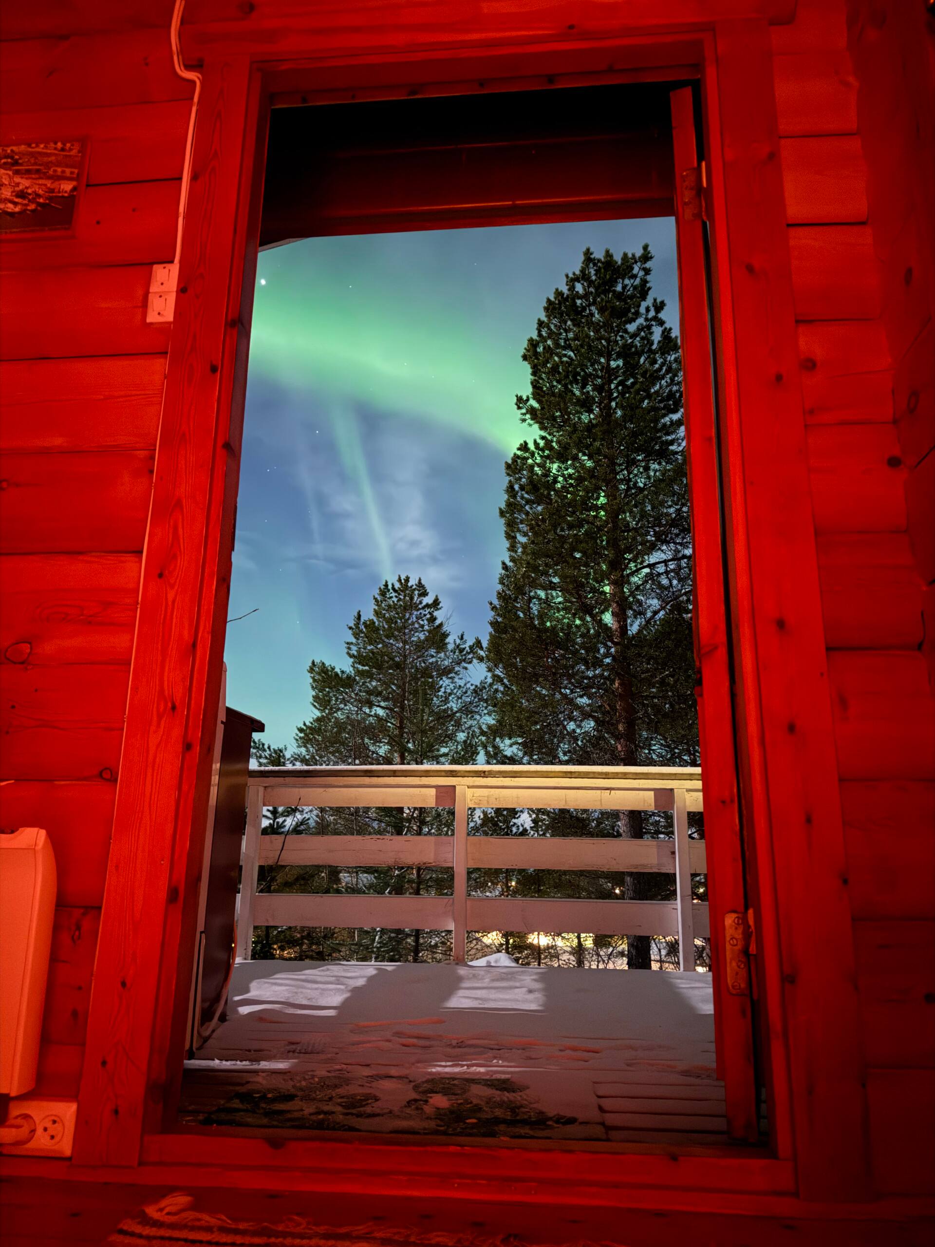Macktunet - Retro log cabin from the 70s in Malangen