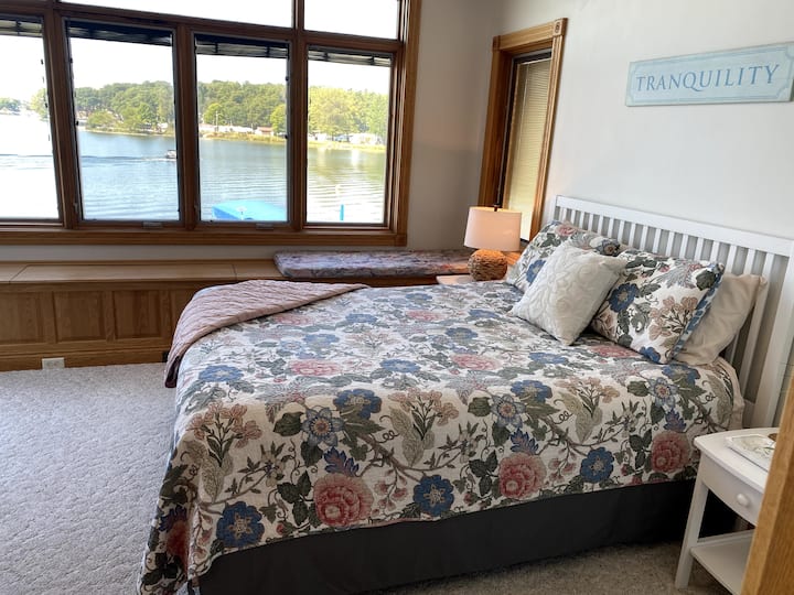 Must walk through Bedroom 1 to access Bedroom 2