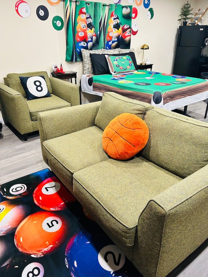 Sala de juegos en el interior