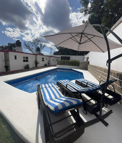 Casa Cuerna heated pool, jacuzzi and games