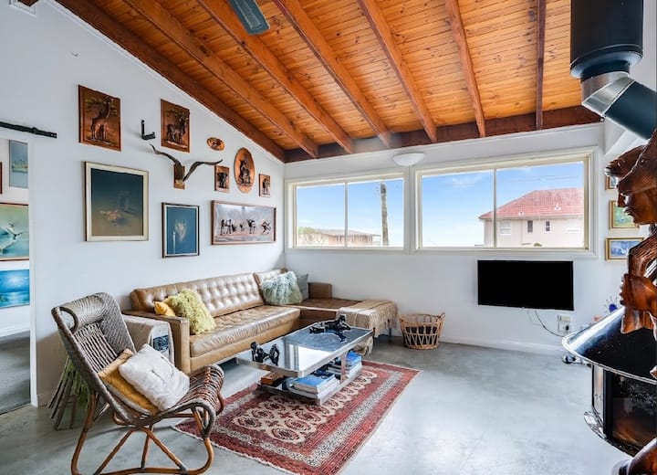 Wabi Sabi 1~sauna+fireplace+beach Across The Road - Avoca Beach